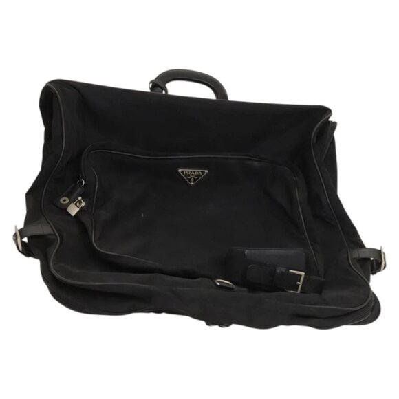 PRADA Garment Cover Nylon Black Auth bs27926 - Picture 1 of 16